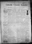 Lincoln County Leader, 05-30-1890