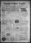 Lincoln County Leader, 10-24-1890