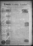 Lincoln County Leader, 12-05-1890