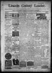 Lincoln County Leader, 01-23-1892 by Lincoln County Publishing Company