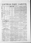 Las Vegas Daily Gazette, 06-30-1881 by J. H. Koogler