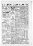 Las Vegas Daily Gazette, 07-03-1881 by J. H. Koogler