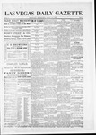 Las Vegas Daily Gazette, 07-10-1881 by J. H. Koogler
