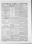 Las Vegas Daily Gazette, 07-13-1881 by J. H. Koogler