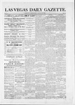 Las Vegas Daily Gazette, 07-15-1881 by J. H. Koogler