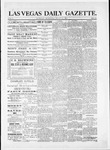 Las Vegas Daily Gazette, 07-17-1881 by J. H. Koogler
