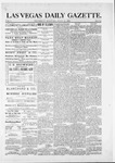Las Vegas Daily Gazette, 07-21-1881 by J. H. Koogler