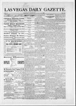 Las Vegas Daily Gazette, 07-22-1881 by J. H. Koogler