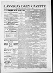 Las Vegas Daily Gazette, 08-03-1881 by J. H. Koogler