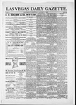 Las Vegas Daily Gazette, 08-04-1881 by J. H. Koogler