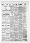 Las Vegas Daily Gazette, 08-07-1881 by J. H. Koogler