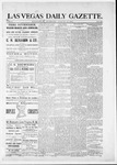 Las Vegas Daily Gazette, 08-10-1881 by J. H. Koogler
