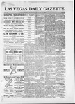 Las Vegas Daily Gazette, 08-17-1881 by J. H. Koogler