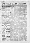 Las Vegas Daily Gazette, 08-20-1881 by J. H. Koogler
