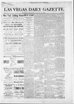 Las Vegas Daily Gazette, 08-21-1881 by J. H. Koogler