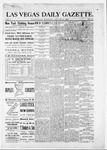 Las Vegas Daily Gazette, 08-24-1881 by J. H. Koogler