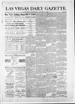 Las Vegas Daily Gazette, 08-27-1881 by J. H. Koogler
