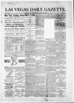Las Vegas Daily Gazette, 08-28-1881 by J. H. Koogler