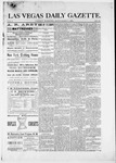 Las Vegas Daily Gazette, 09-09-1881 by J. H. Koogler