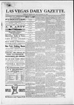 Las Vegas Daily Gazette, 09-16-1881 by J. H. Koogler