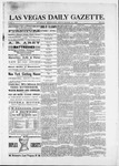 Las Vegas Daily Gazette, 09-18-1881 by J. H. Koogler