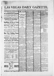 Las Vegas Daily Gazette, 09-20-1881 by J. H. Koogler