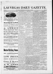 Las Vegas Daily Gazette, 10-16-1881 by J. H. Koogler