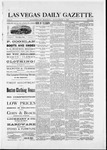 Las Vegas Daily Gazette, 11-02-1881 by J. H. Koogler