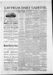 Las Vegas Daily Gazette, 11-03-1881 by J. H. Koogler