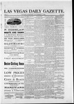 Las Vegas Daily Gazette, 11-04-1881 by J. H. Koogler