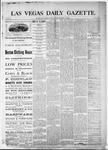 Las Vegas Daily Gazette, 11-08-1881 by J. H. Koogler