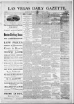 Las Vegas Daily Gazette, 11-13-1881 by J. H. Koogler