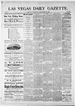 Las Vegas Daily Gazette, 12-02-1881 by J. H. Koogler