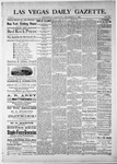 Las Vegas Daily Gazette, 12-08-1881 by J. H. Koogler