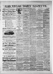 Las Vegas Daily Gazette, 12-09-1881 by J. H. Koogler