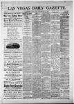 Las Vegas Daily Gazette, 12-11-1881 by J. H. Koogler