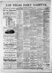 Las Vegas Daily Gazette, 12-13-1881 by J. H. Koogler