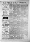 Las Vegas Daily Gazette, 12-15-1881 by J. H. Koogler