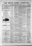 Las Vegas Daily Gazette, 12-23-1881 by J. H. Koogler