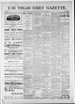 Las Vegas Daily Gazette, 01-25-1882 by J. H. Koogler
