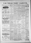 Las Vegas Daily Gazette, 01-26-1882 by J. H. Koogler