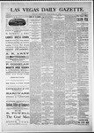 Las Vegas Daily Gazette, 01-27-1882 by J. H. Koogler