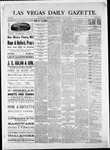Las Vegas Daily Gazette, 02-19-1882 by J. H. Koogler