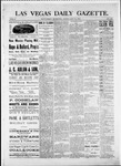 Las Vegas Daily Gazette, 02-25-1882 by J. H. Koogler