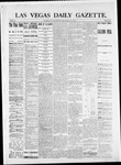 Las Vegas Daily Gazette, 03-21-1882 by J. H. Koogler