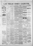 Las Vegas Daily Gazette, 03-26-1882 by J. H. Koogler