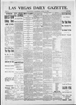 Las Vegas Daily Gazette, 04-15-1882 by J. H. Koogler