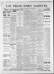Las Vegas Daily Gazette, 04-22-1882 by J. H. Koogler