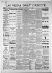 Las Vegas Daily Gazette, 05-13-1882 by J. H. Koogler