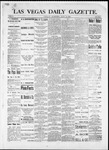 Las Vegas Daily Gazette, 05-19-1882 by J. H. Koogler